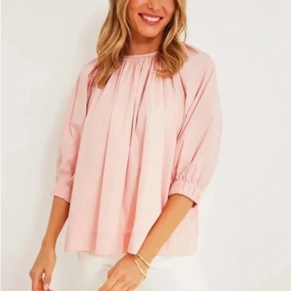 NWOT Tuckernuck Pomander Place Rosewater Larissa Blouse, Sz - Sm - Picture 1 of 7